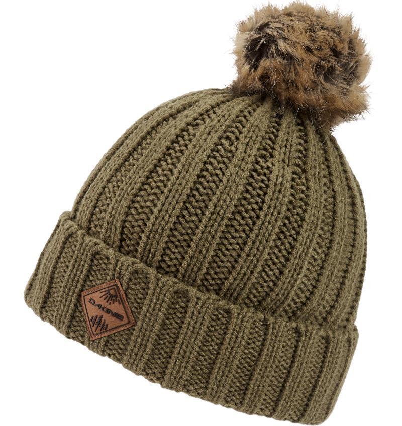 Kylie Beanie - Womens - Dark Olive 1