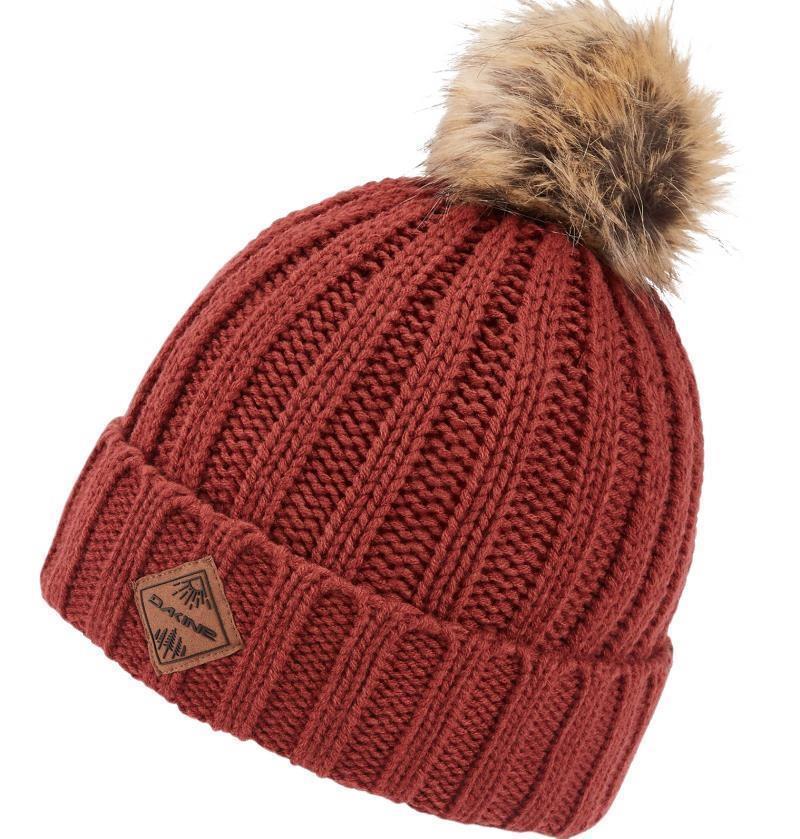 Kylie Beanie - Womens - Dark Rose 1