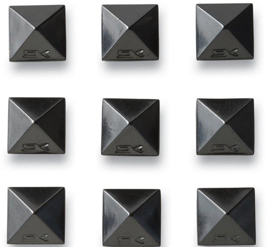 Pyramid Studs - black 1