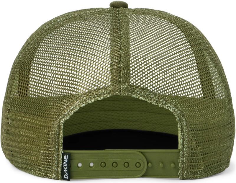 Staycation Trucker - dark olive shaka 1