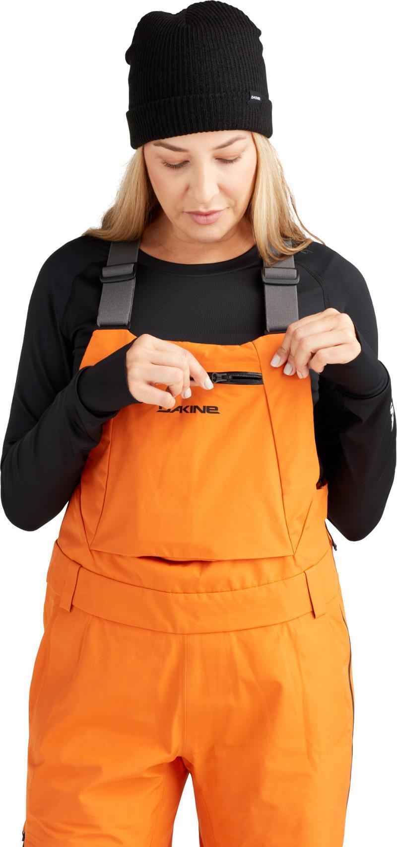 Stoker GTX 3L Bib - Womens - rusted orange 1