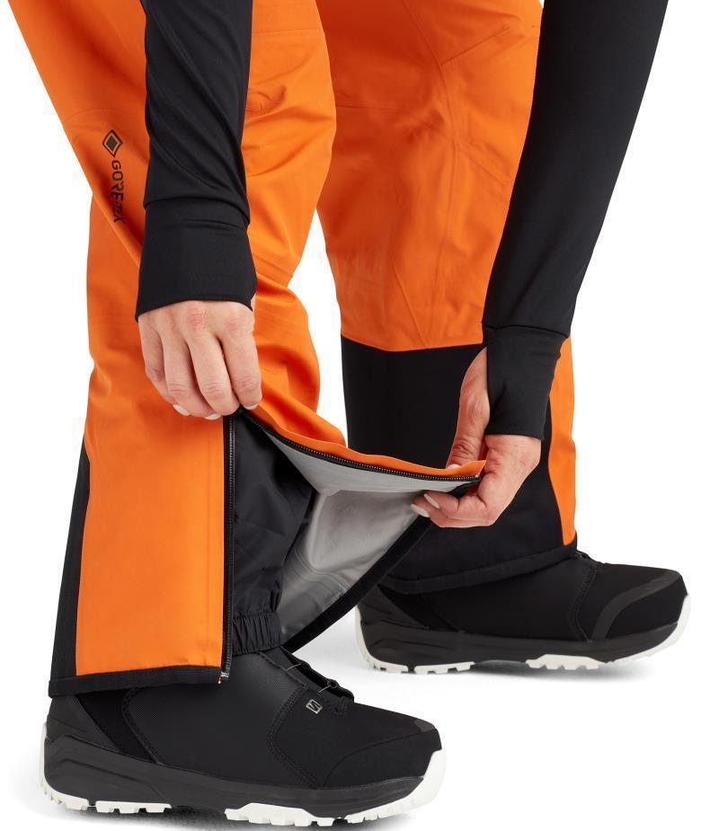 Stoker GTX 3L Bib - Womens - rusted orange 1