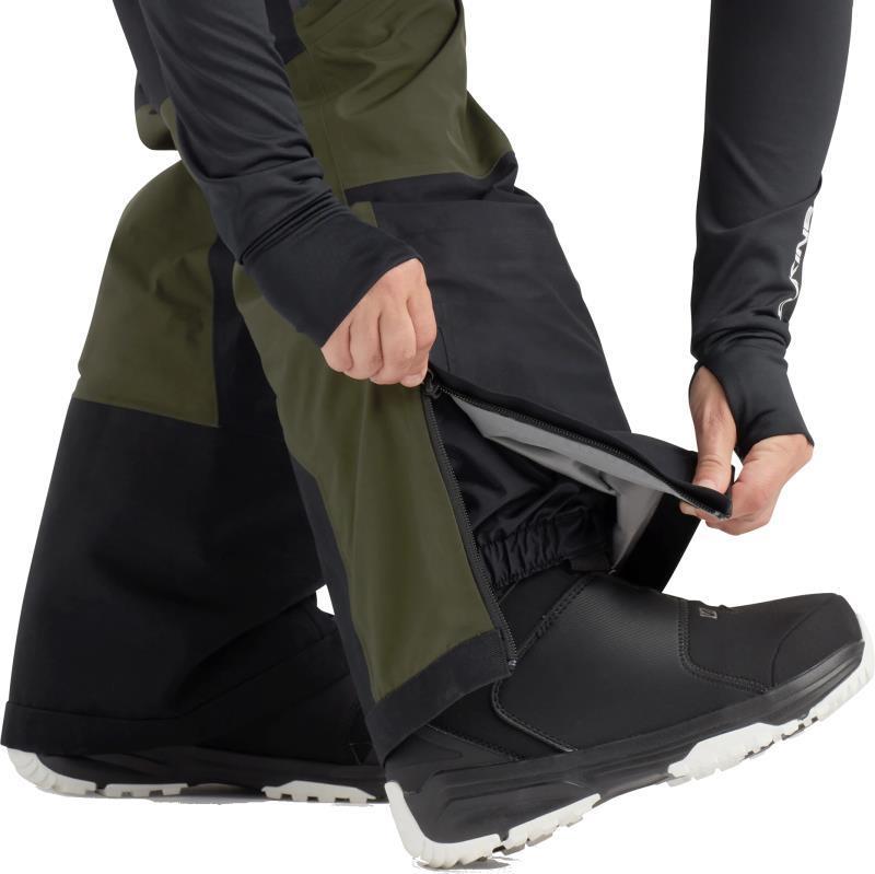 Stoker Gore-Tex 3L Bib - Womens - peat green 1