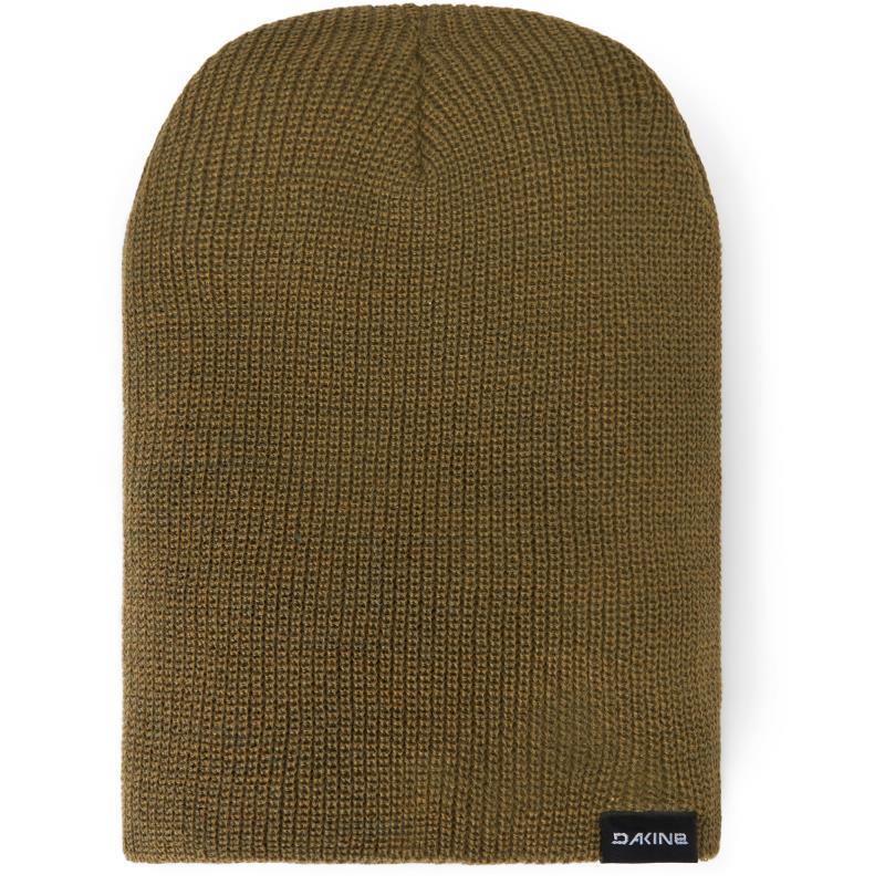 Tall Boy Beanie - Dark Olive 1