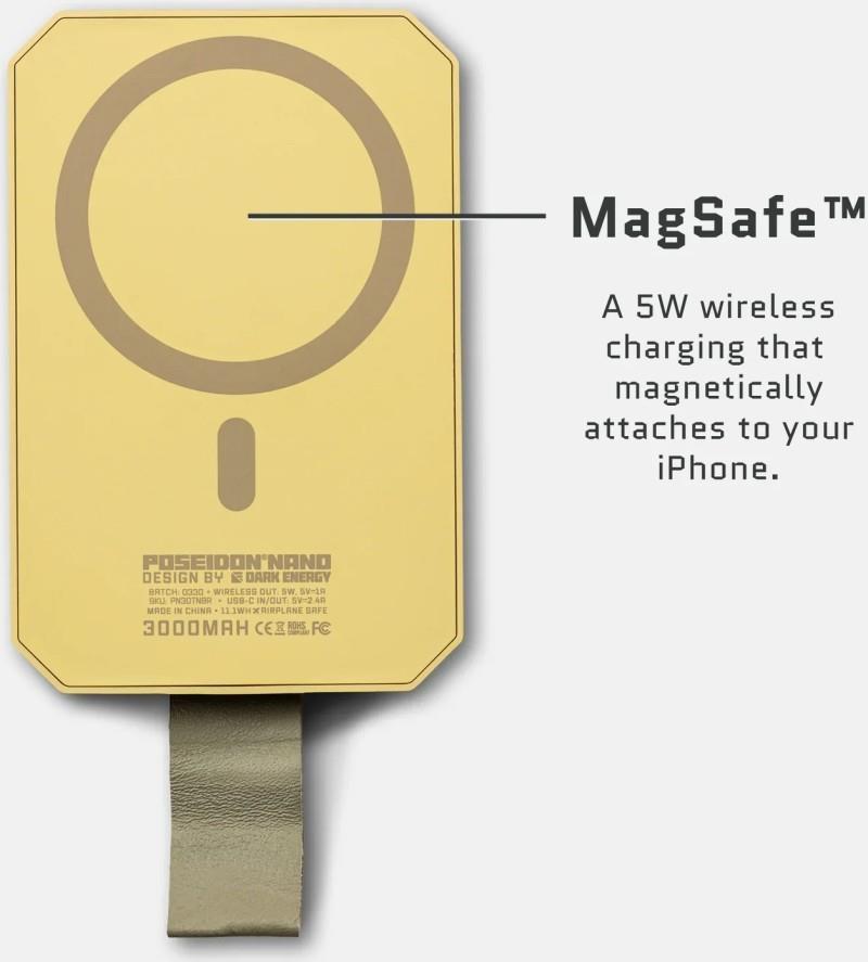 Poseidon Nano Power Bank - desert tan 1