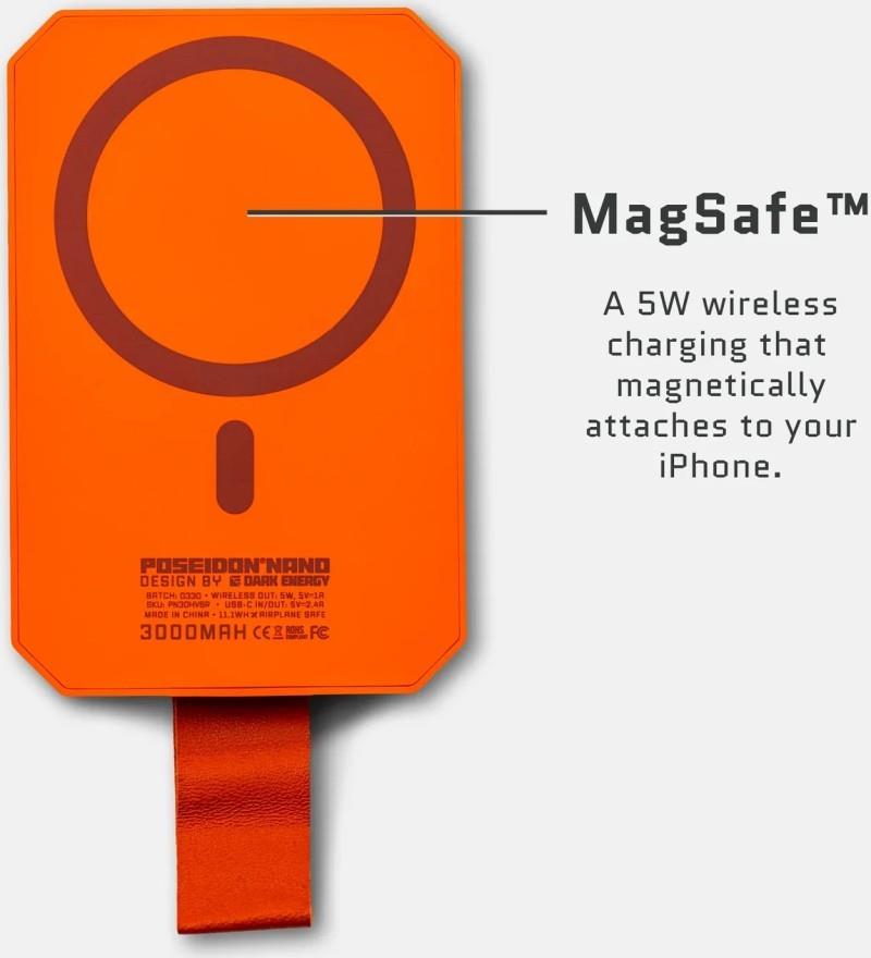Poseidon Nano Power Bank - orange 1