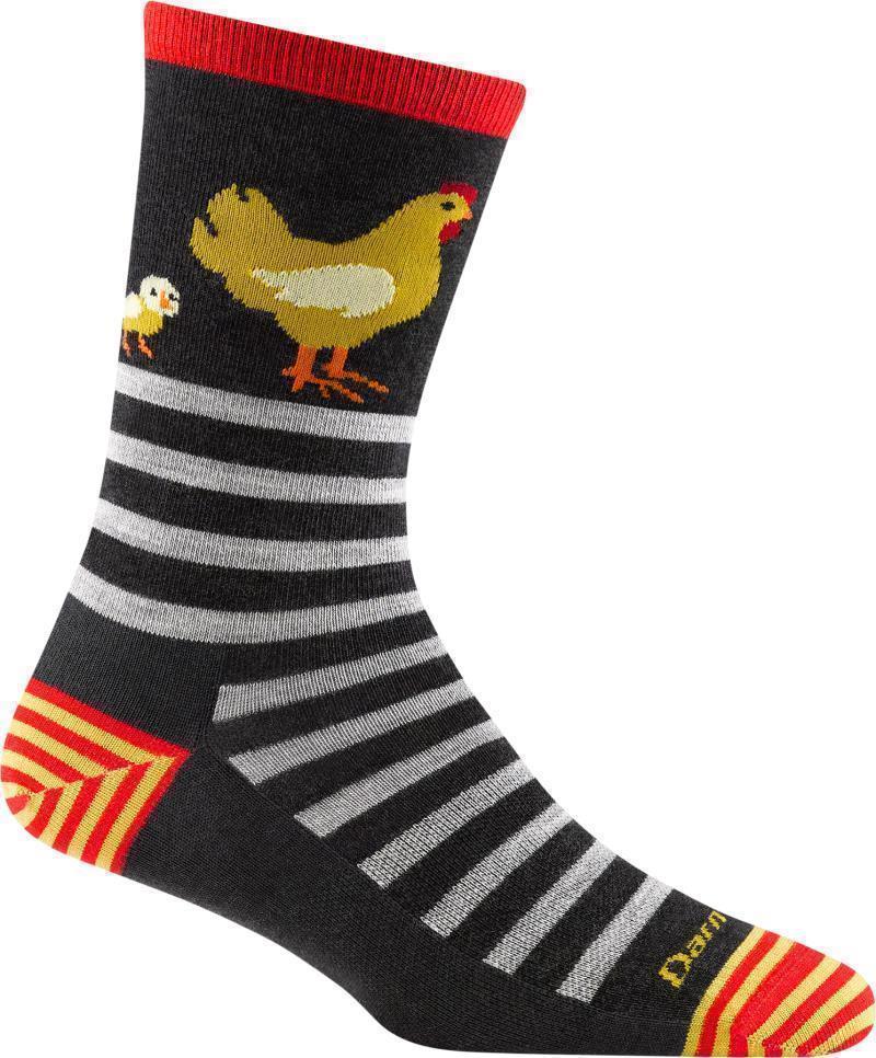 Animal Haus Crew Lightweight Cushion Socks - Womens - Charcoal 1