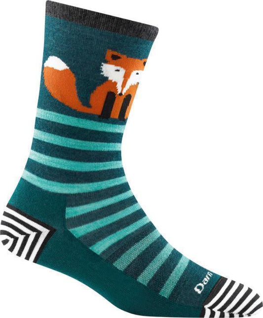 Animal Haus Crew Lightweight Cushion Socks - Womens - Dark Teal 1