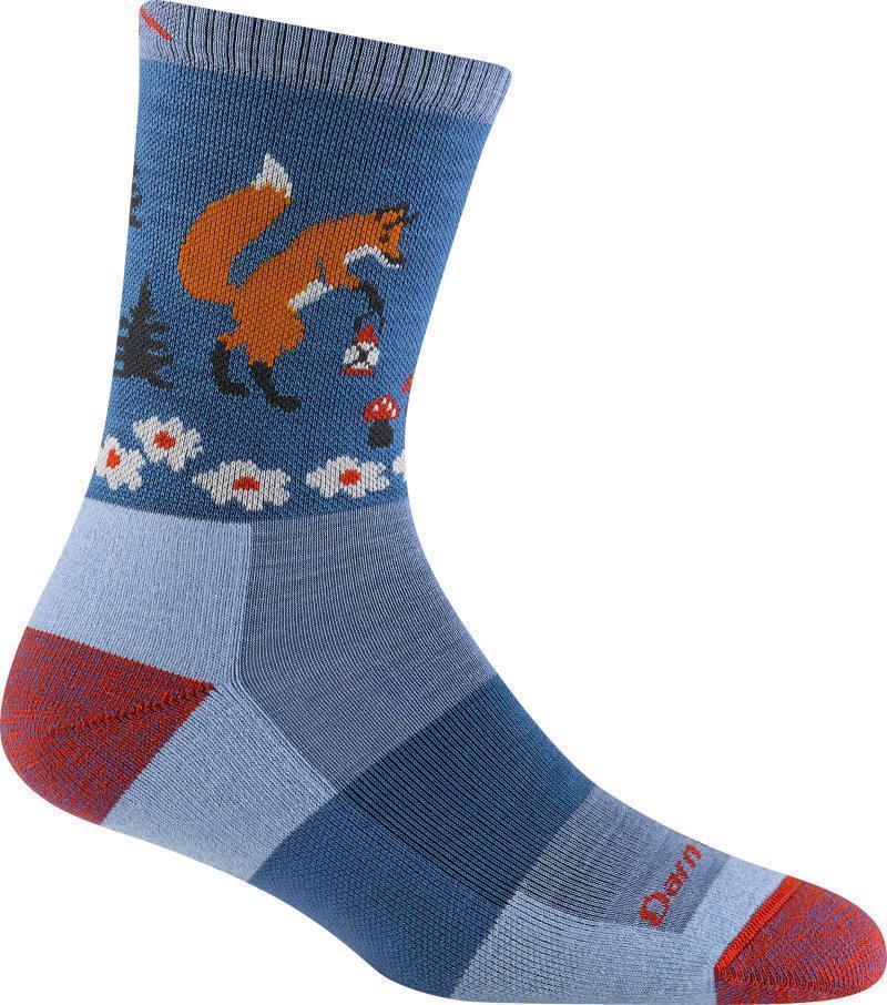 Critter Club Micro Crew Lightweight Cushion Socks - Womens - Vapor 1
