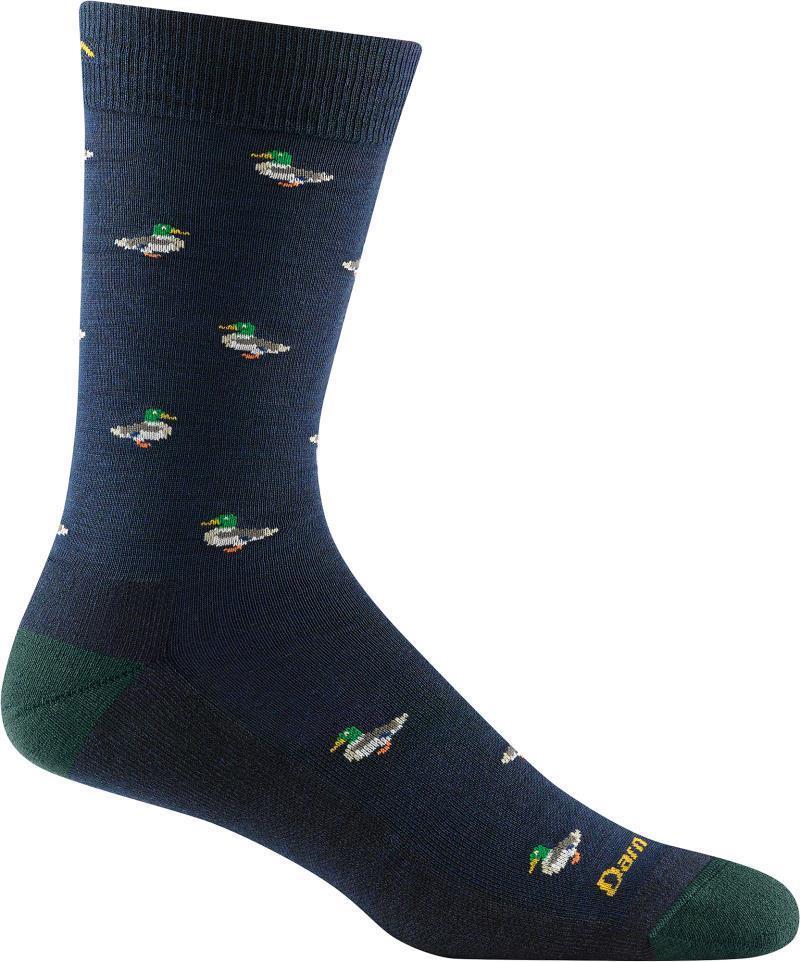 Duck Duck Moose Crew Lightweight Cushion Socks - Mens - Eclipse 1