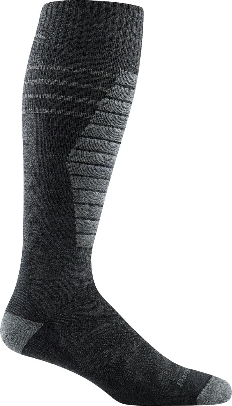 Edge OTC Midweight w/ Cushion & Padded Shin Socks - Mens - charcoal 1