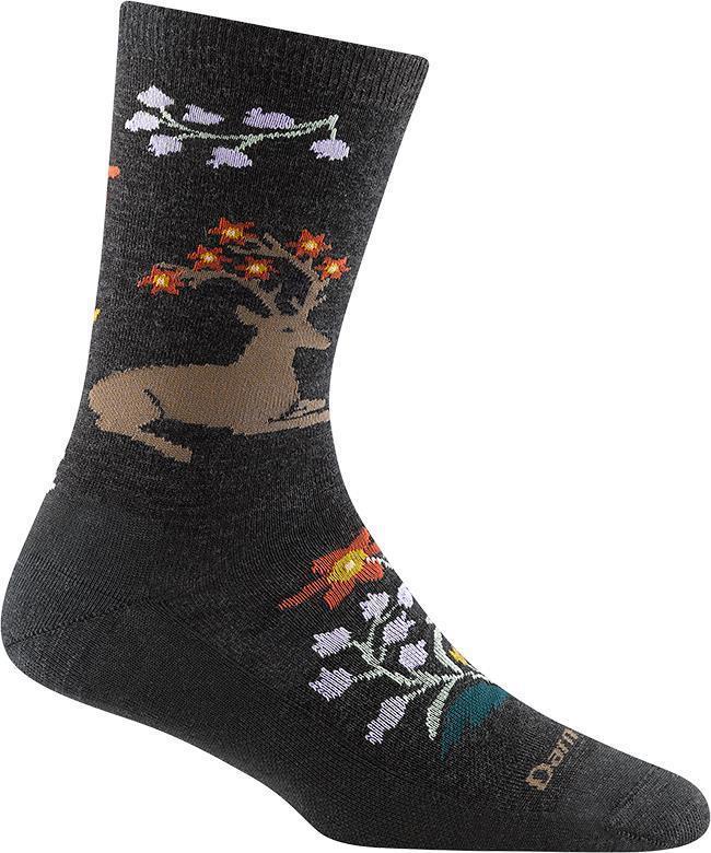 Fable Crew Lightweight Socks - Womens - Charcoal 1
