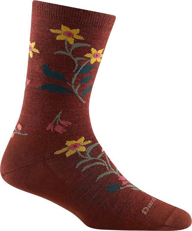 Fable Crew Lightweight Socks - Womens - Chestnut 1