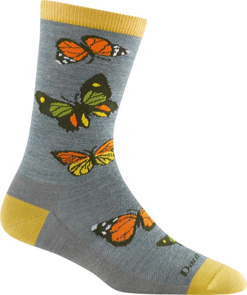 Flutter Crew Lightweight Socks - Womens - Seafoam 1