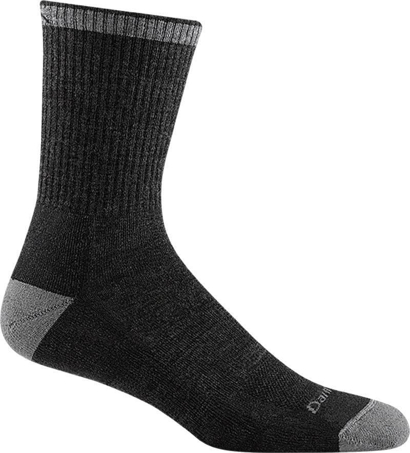 Fred Tuttle Micro Crew Midweight w/ Cushion Socks - Mens - gravel 1
