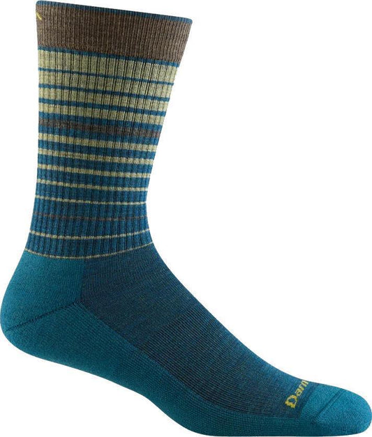 Frequency Crew Lightweight Cushion Socks - Mens - Dark Teal 1
