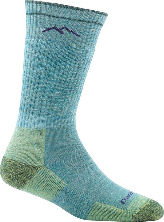 Hiker Boot Midweight Cushion Socks - Womens - Aqua Heather 1