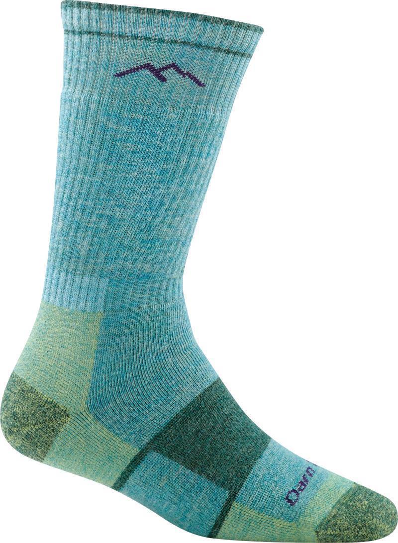 Hiker Boot Midweight Full Cushion Socks - Womens - Aqua Heather 1
