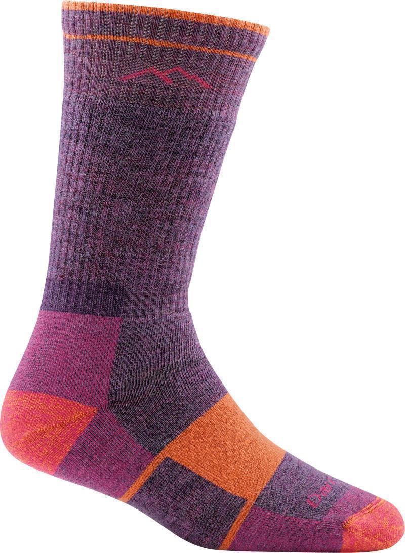 Hiker Boot Midweight Full Cushion Socks - Womens - Plum Heather 1