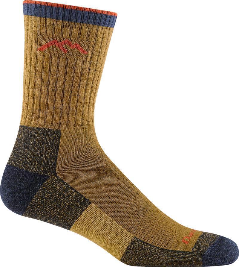 Hiker Micro Crew Midweight Cushion Socks - Mens - Sandstone 1