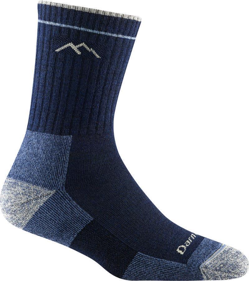 Hiker Micro Crew Midweight Cushion Socks - Womens - Eclipse 1
