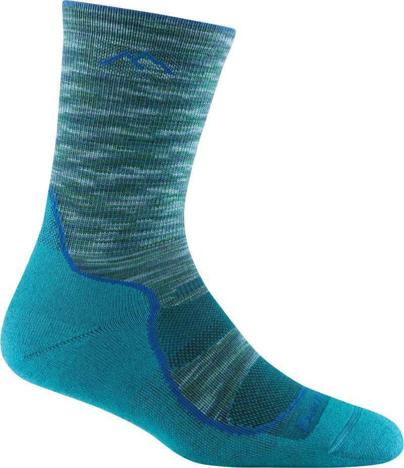 Light Hiker Micro Crew Lightweight Cushion Socks - Womens - Neptune 1