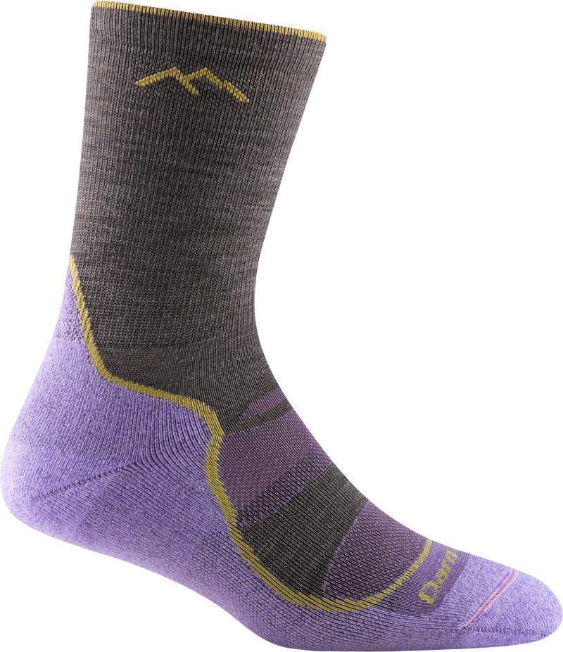 Light Hiker Micro Crew Lightweight Cushion Socks - Womens - Taupe 1