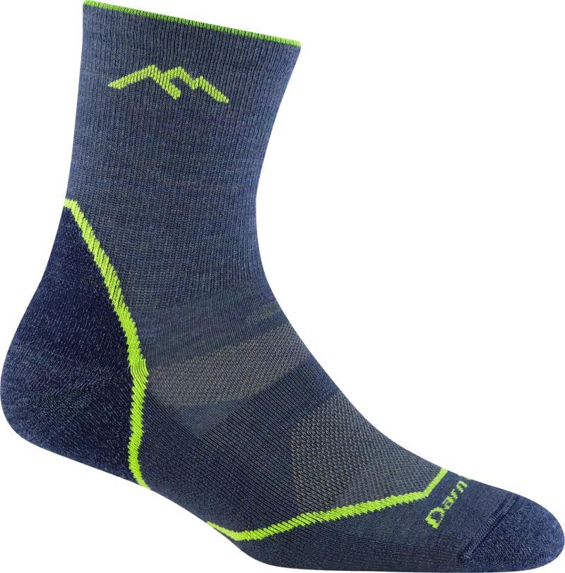 Light Hiker Micro Crew Lightweight w/ Cushion Socks - Junior - denim 1