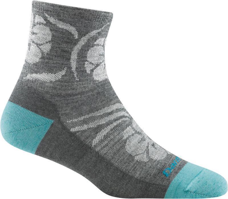 Mantra Shorty Lightweight Cushion Socks - Womens - gray 1