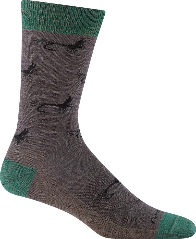 Mcfly Crew Lightweight No Cushion Socks - Mens - taupe 1