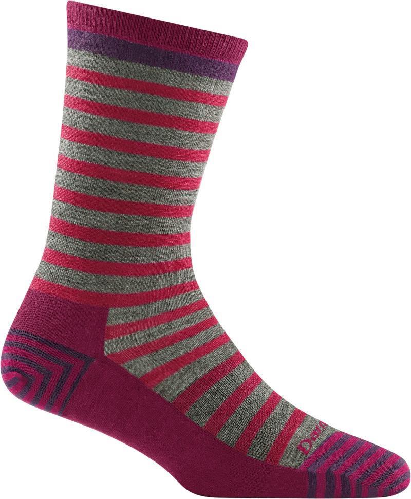Morgan Crew Lightweight Cushion Socks - Womens - Boysenberry 1