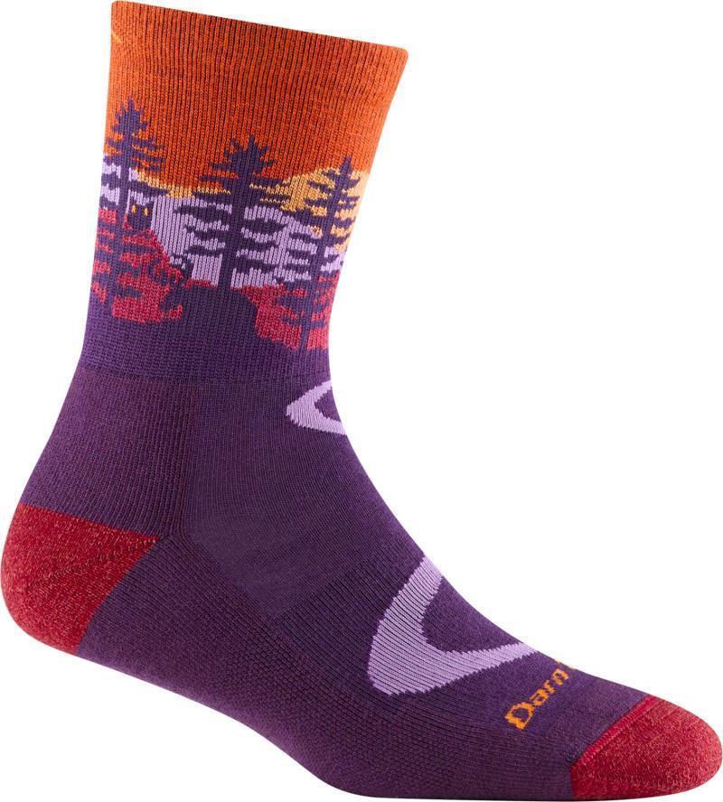 Northwoods Micro Crew Midweight Cushion Socks - Womens - Nightshade 1