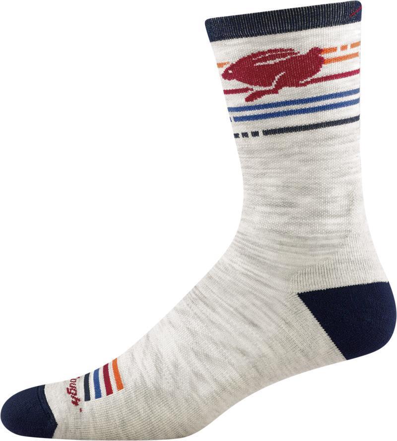 Pacer Micro Crew Ultralight Cushion Socks - Mens - Ash 2