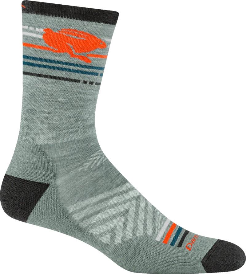 Pacer Micro Crew Ultralight w/ Cushion Socks - Mens - seafoam 1