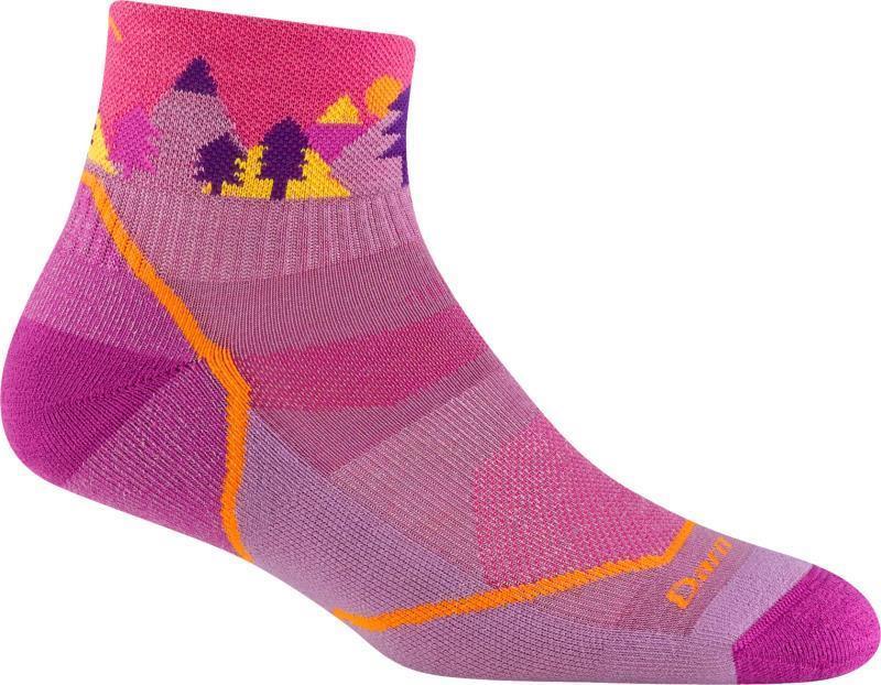 Quest Quarter Lightweight w/ Cushion Socks - Junior - violet 1