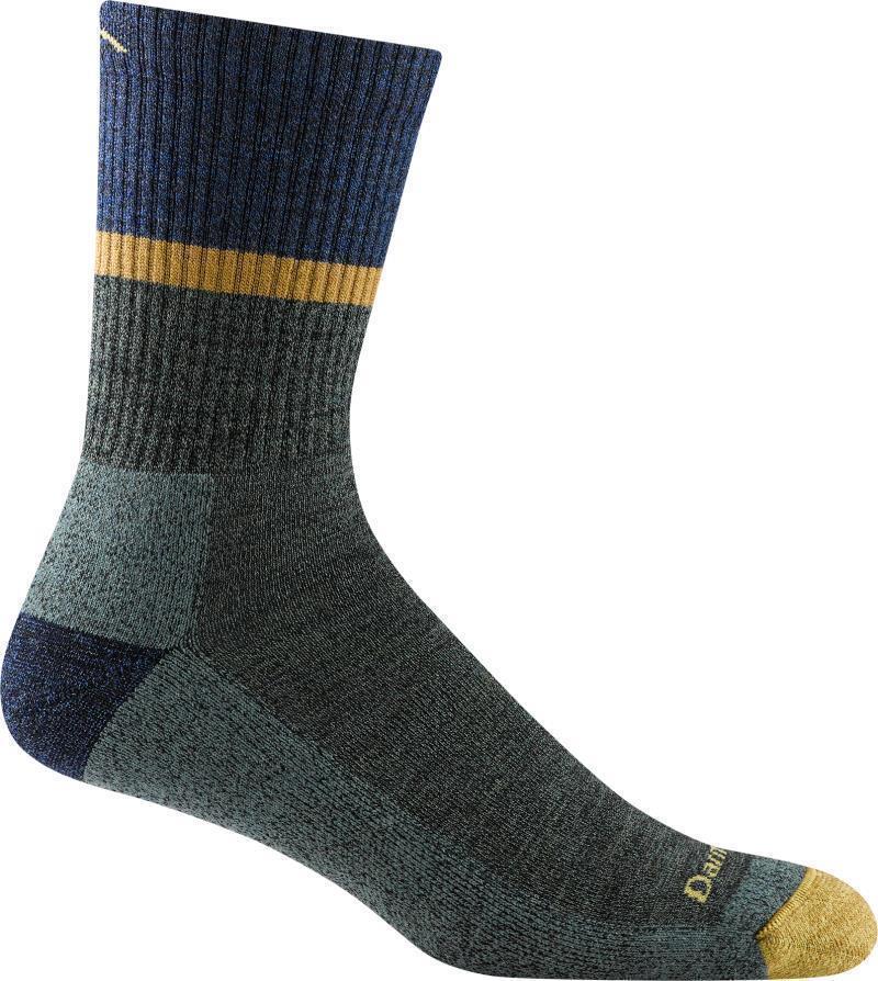 Ranger Micro Crew Midweight Cushion Socks - Mens - Moss 1