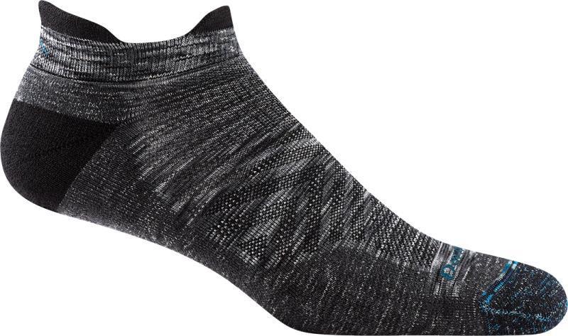 Run No Show Tab Ultralight Cushion Socks - Mens - Space Gray 1