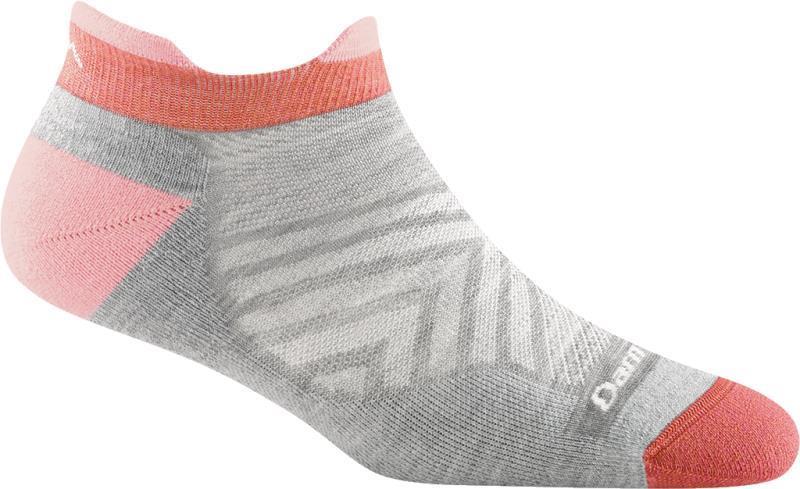 Run No Show Tab Ultralight Cushion Socks - Womens - Ash 1