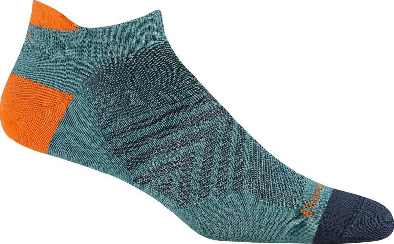 Run No Show Tab Ultralight No Cushion Socks - Mens - aqua 1
