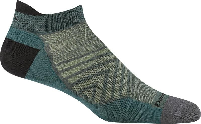 Run No Show Tab Ultralight No Cushion Socks - Mens - teal 1