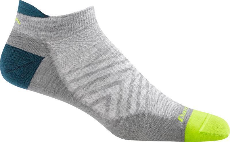 Run No Show Tab Ultralight Socks - Mens - Gray 1