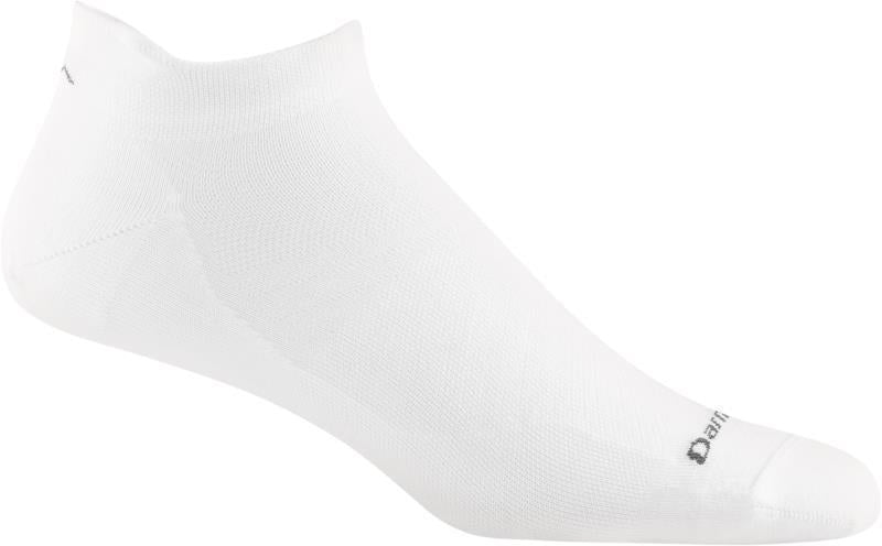 Run No Show Tab Ultralight Socks - Mens - White 1