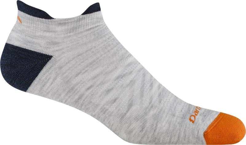 Run No Show Tab Ultralight w/ Cushion Socks - Mens - ash 1