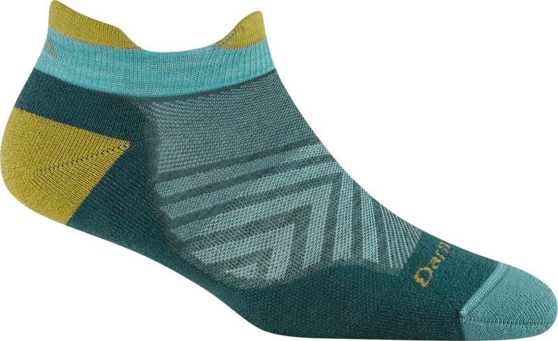 Run No Show Tab Ultralight w/ Cushion Socks - Womens - teal 1