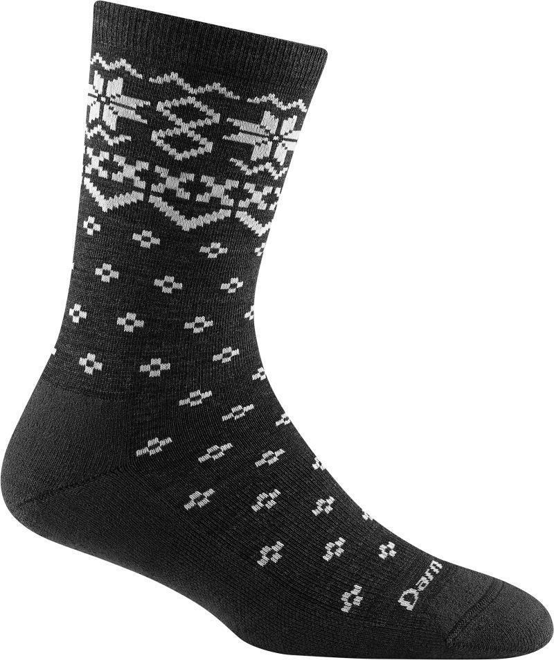 Shetland Crew Lightweight Cushion Socks - Womens - Charcoal 1