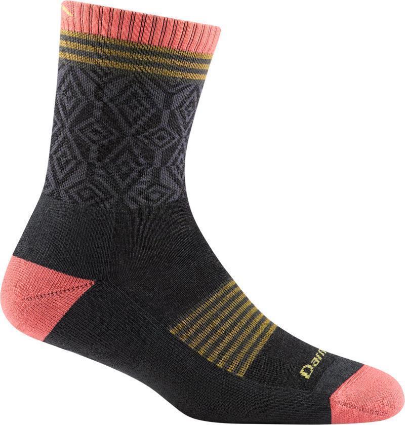 Sobo Micro Crew Lightweight Cushion Socks - Womens - Charcoal 1