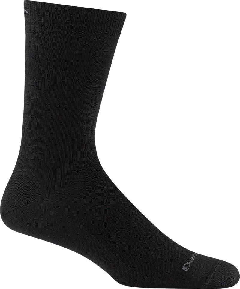 Solid Crew Lightweight No Cushion Socks - Mens - solid black 1