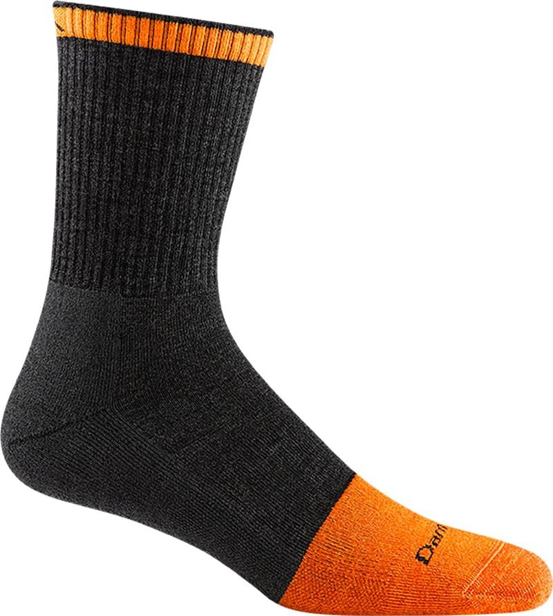 Steely Micro Crew Midweight Full w/ Cushion Socks - Unisex - graphite 1