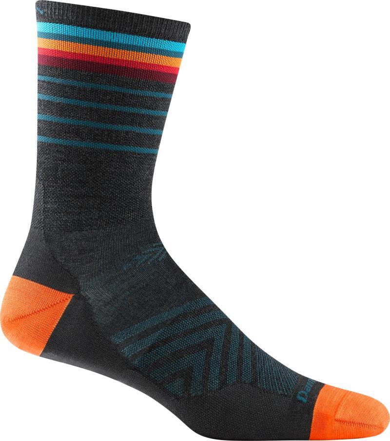 Stride Micro Crew Ultralight Socks - Mens - Charcoal 1