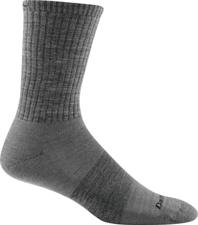 The Standard Crew Lightweight Cushion Socks - Mens - Medium Gray 1